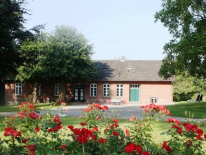 Bild: Kutscherhaus Gut Ohrfeld-Einzellage,Meerblick vom Hof, Sauna und Kaminofen