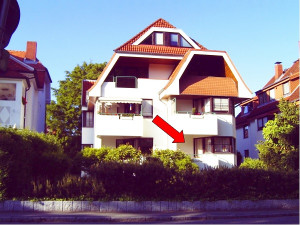 Bild: 2 Zimmer Fewo Travemündestrandnah, 47 qm mit Südloggia